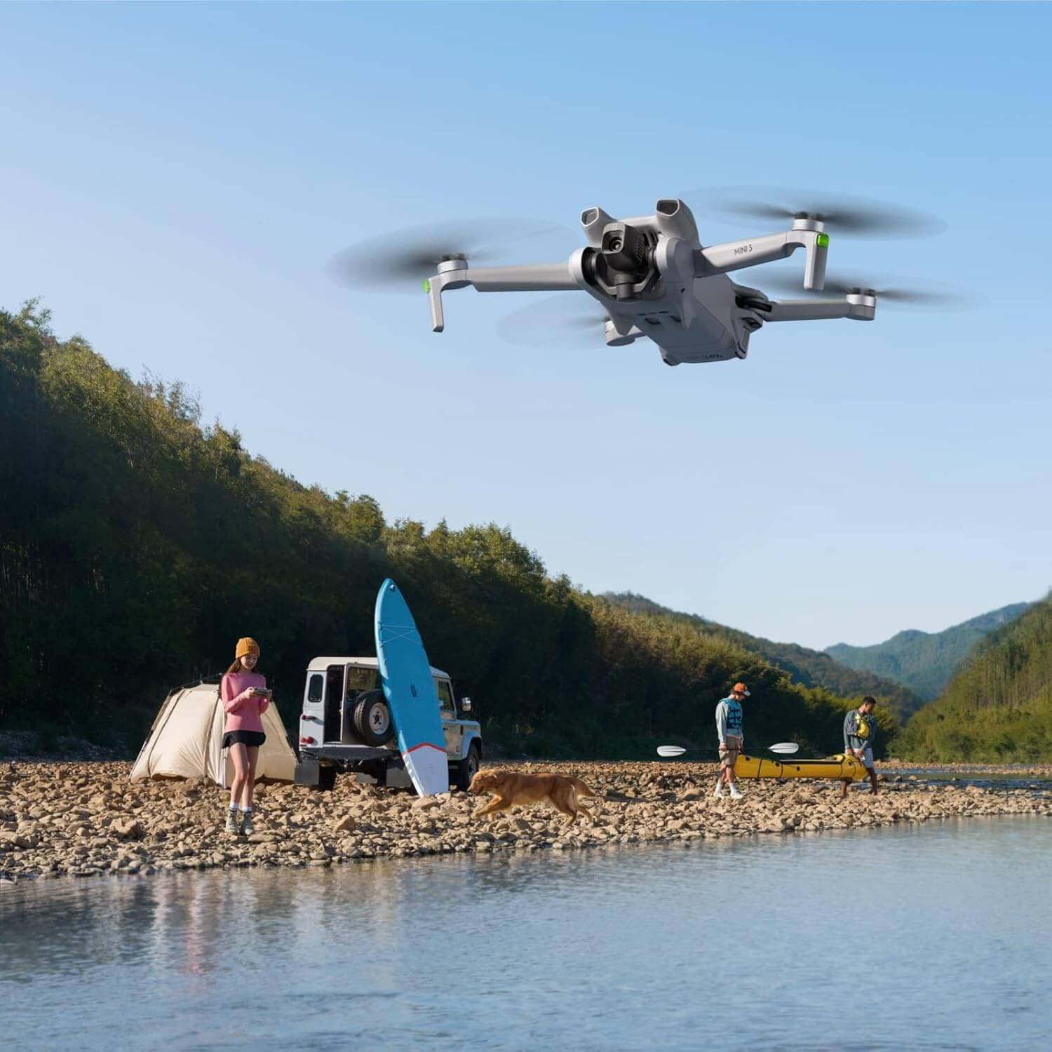 DJI Mini 3 dron para grabación vertical y aventura
