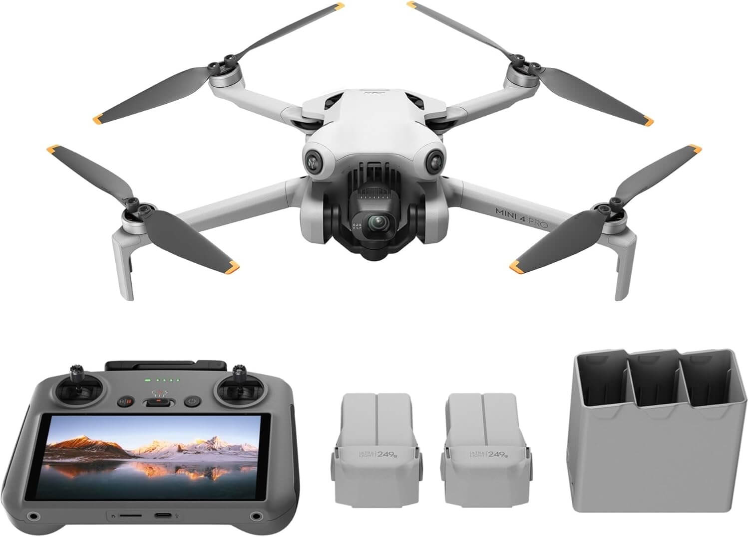 DJI Mini 4 Pro dron profesional con sensores omnidireccionales